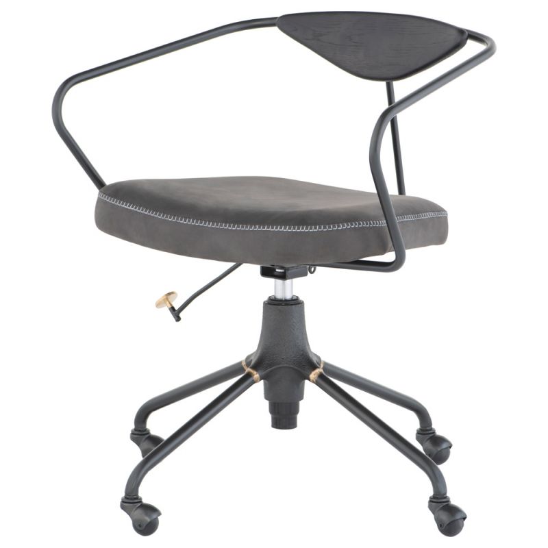 District Eight - Akron Office Chair Storm Black - HGDA601