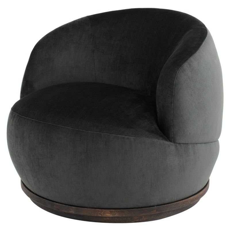 District Eight - Orbit Occasional Chair Pewter - HGDA705