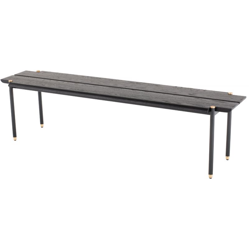 District Eight - Stacking Bench Occasional Bench Black - HGDA684