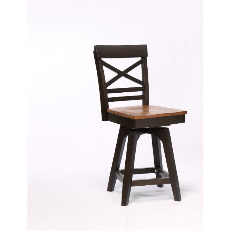ECI Furniture - Choices Panel Back Bar Stool w/ padded seat - 0739-50-BS1