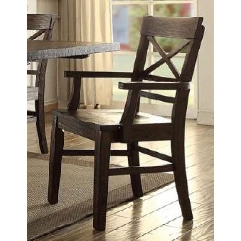 ECI Furniture - Gettysburg X Back Arm Chair - (Set of 2) - 1475-05-A2