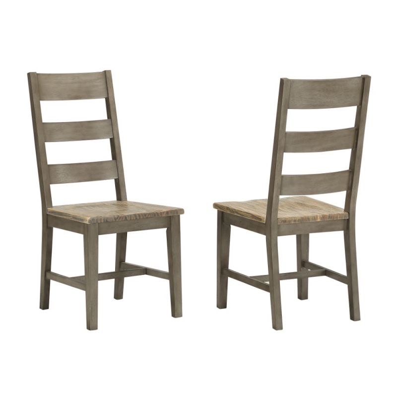 ECI Furniture - Pine Crest Sheffield Ladderback Side Chair - (Set of 2) - 1014-79-S2