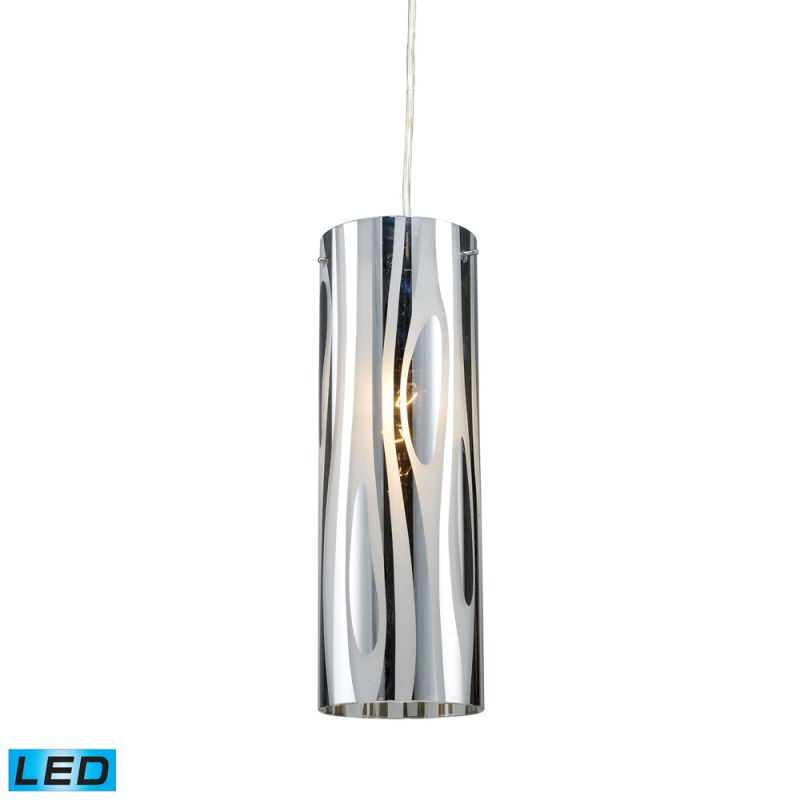 ELK Lighting - Chromia 1 Light LED Pendant In Polished Chrome - 31078/1-LED