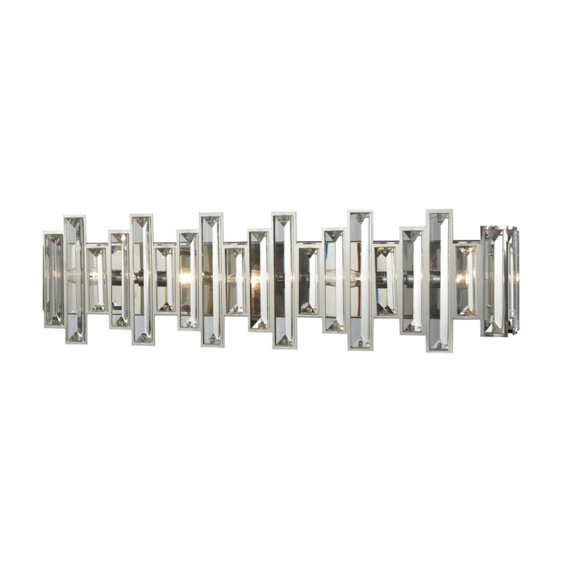 ELK Lighting - Crystal Heights 5 Light Vanity In Polished Chrome With Clear Crystal - 33012/5