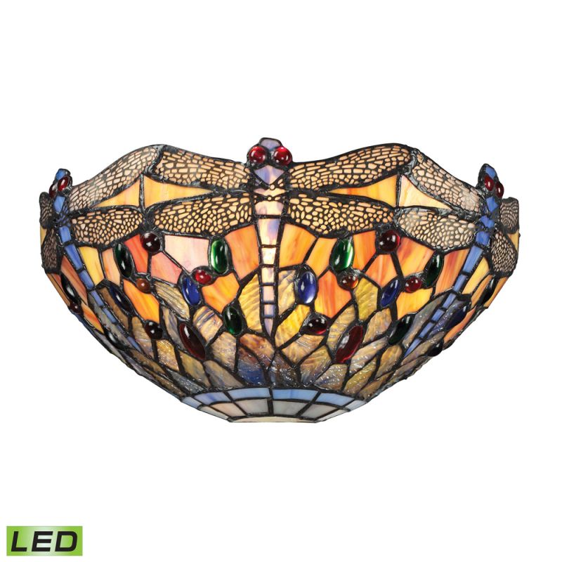 ELK Lighting - Dragonfly 1 Light LED Wall Sconce In Dark Bronze - 72077-1-LED
