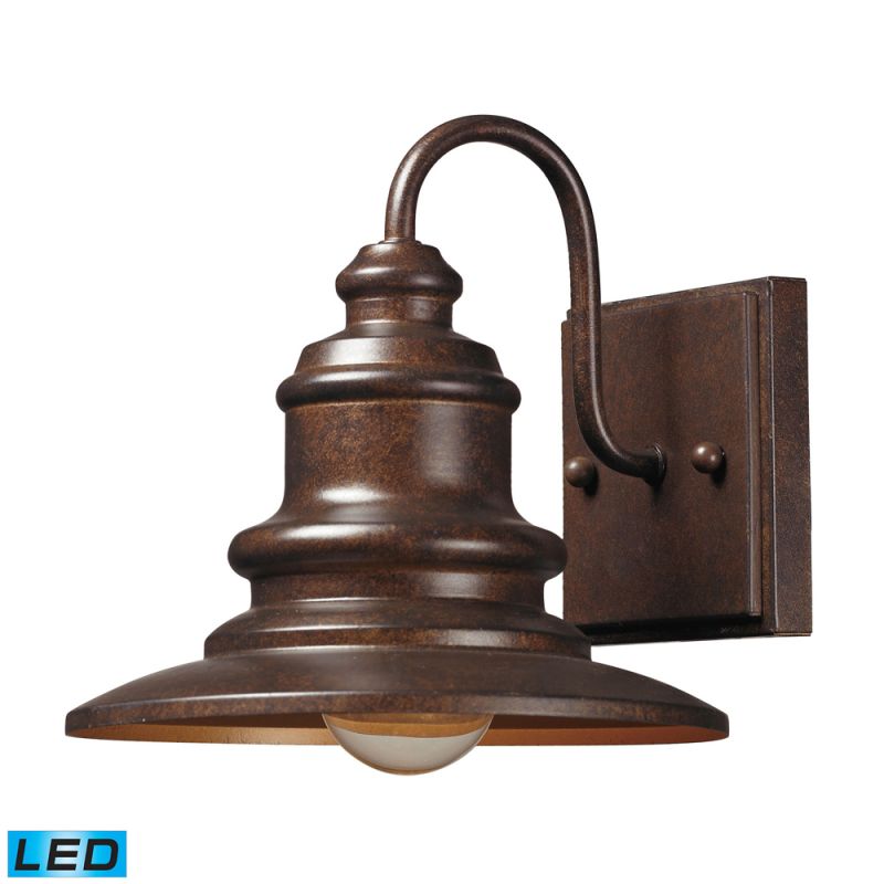 ELK Lighting - Marina 1 Light Outdoor LED Sconce In Hazelnut Bronze - 47010/1-LED