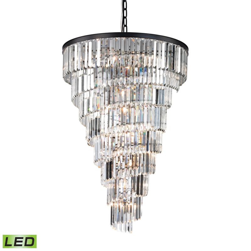 ELK Lighting - Palacial 14 Light LED Chandelier In Oil Rubbed Bronze - 14219/14-LED