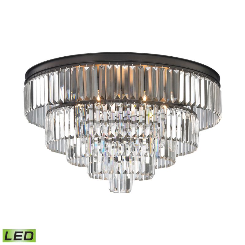 ELK Lighting - Palacial 6 Light LED Chandelier In Oil Rubbed Bronze - 15226/6-LED