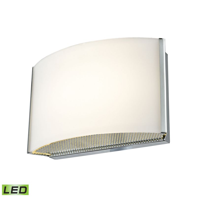 ELK Lighting - Pandora LED 1 Light LED Vanity In Chrome And Opal Glass - BVL911-10-15