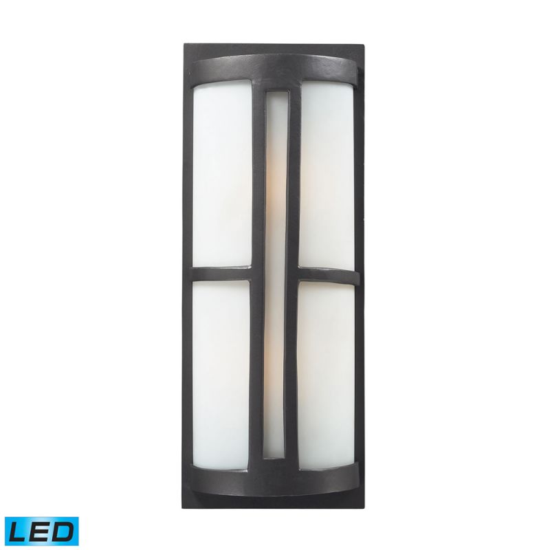 ELK Lighting - Trevot 2 Light Outdoor LED Sconce In Graphite - 42396/2-LED