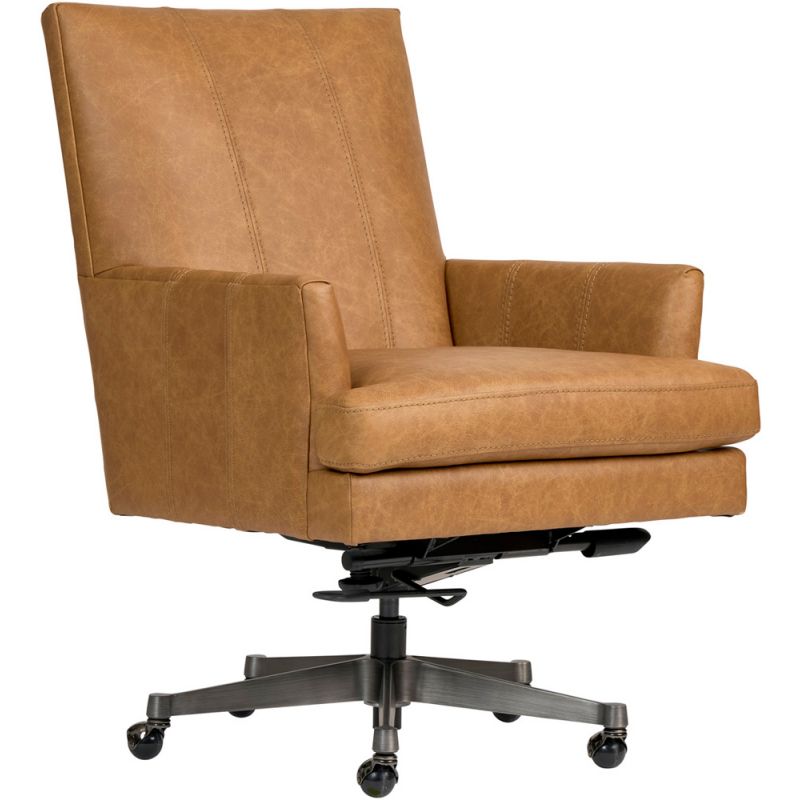 Emery Park - Adler Exec Chair in Venetian Caramel Finish - A18-3680