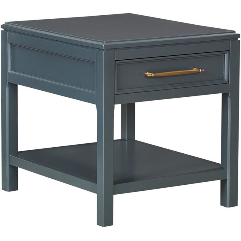 Emery Park - Alexander End Table in Midnight Finish - I3014-9140