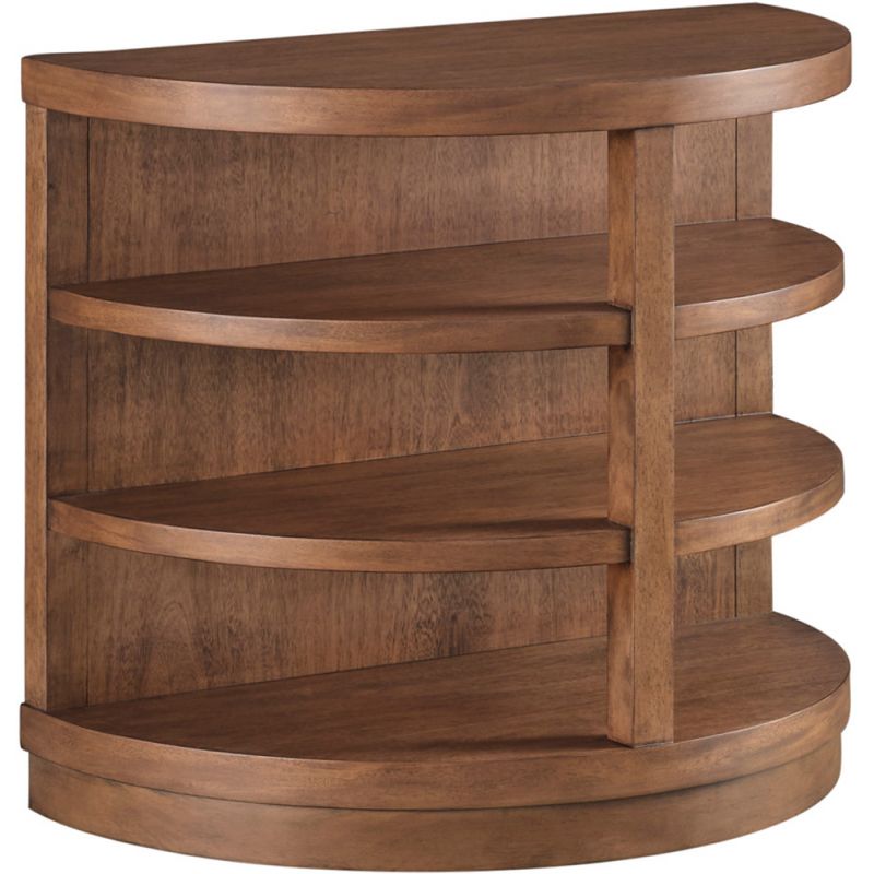 Emery Park - Caden Demilune End Table in Spiced Caramel Finish - I3224-9141