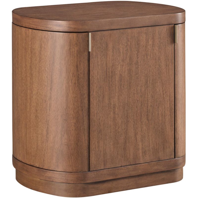 Emery Park - Caden End Table w/ Doors in Spiced Caramel Finish - I3224-9140