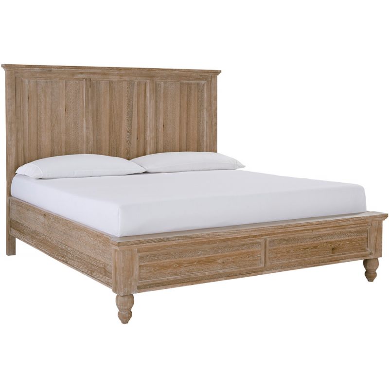 Emery Park - Cambridge Cal King Non Storage Panel Bed in Modern Khaki Finish