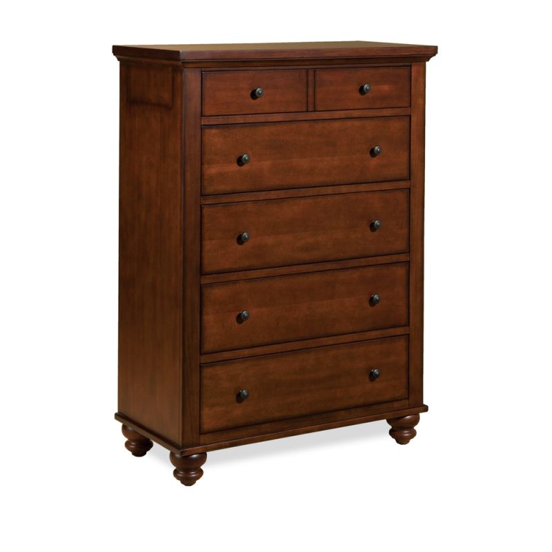 Emery Park - Cambridge Chest in Brown Cherry Finish - ICB-456-BCH-4