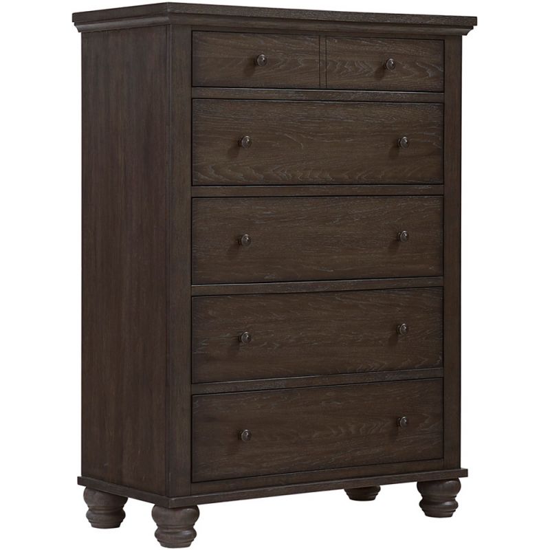 Emery Park - Cambridge Chest in Cracked Pepper Finish - ICB-456-PPR-5