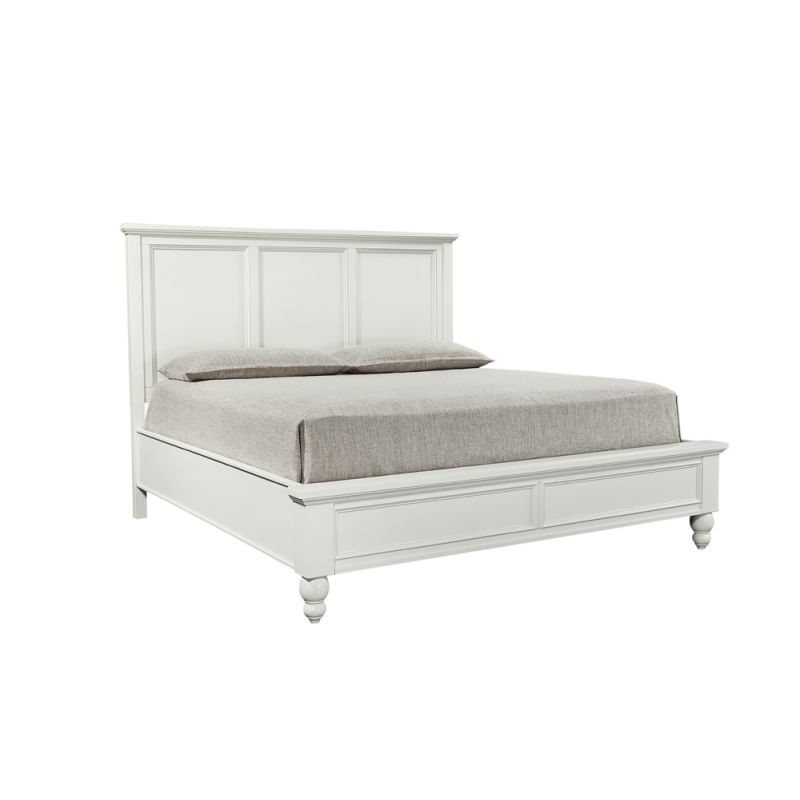 Emery Park - Cambridge King Panel Bed in White Finish