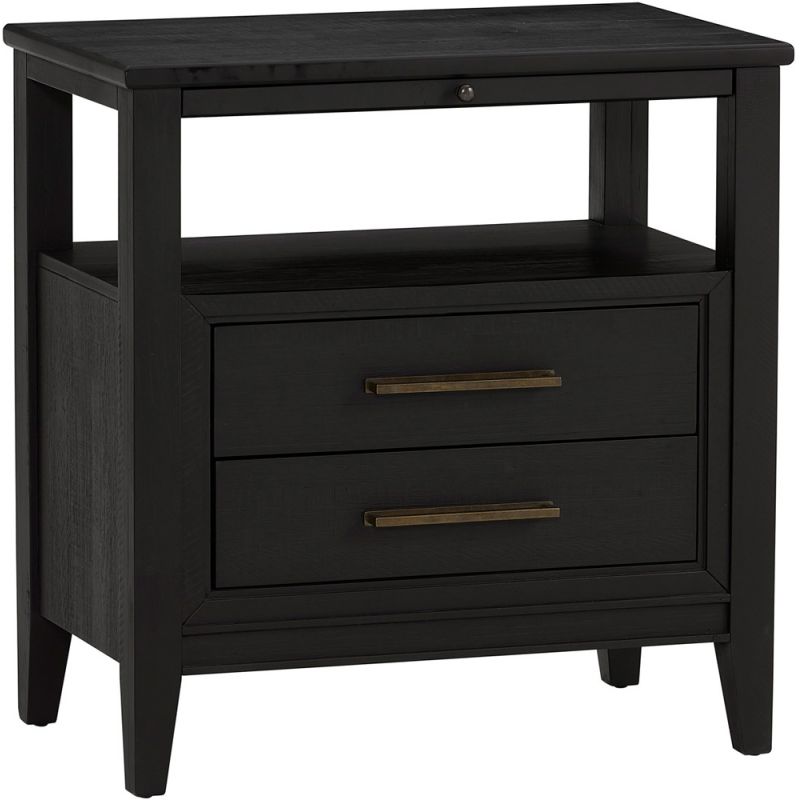 Emery Park - Camden 2 Drawer Nightstand in Domino Finish - I631-450