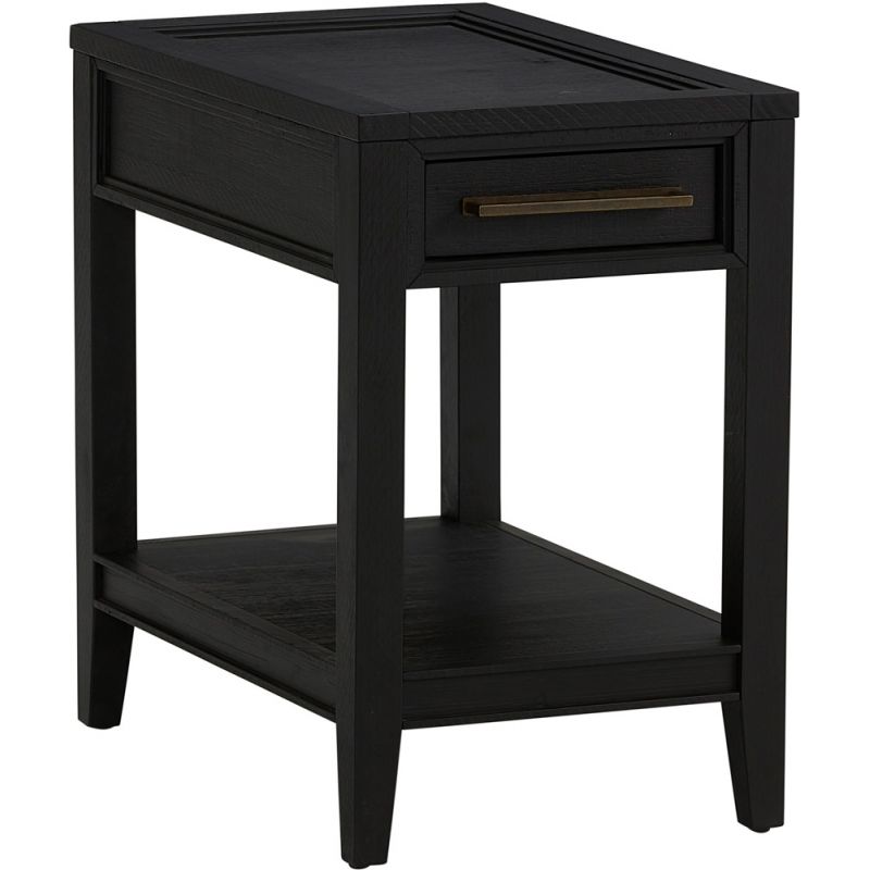 Emery Park - Camden Chairside Table in Domino Finish - I631-9130