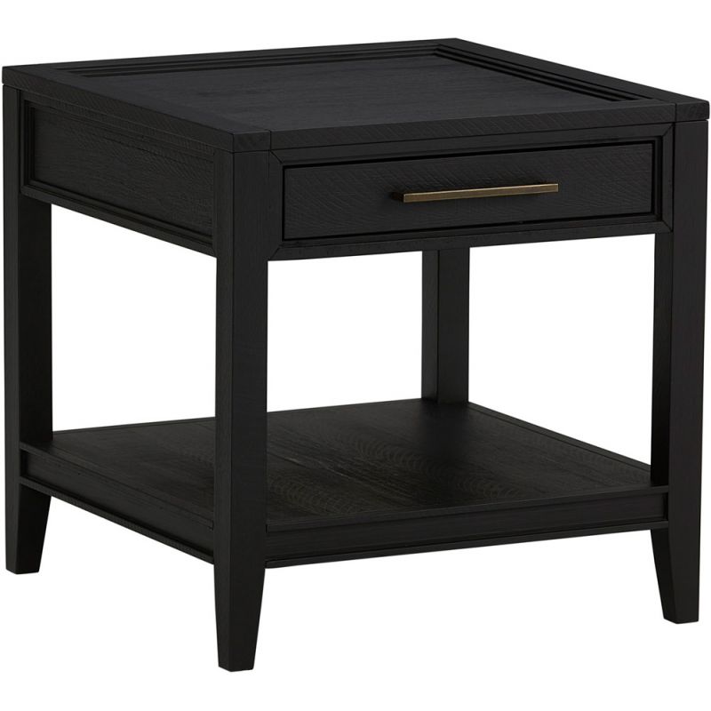 Emery Park - Camden End Table in Domino Finish - I631-9140