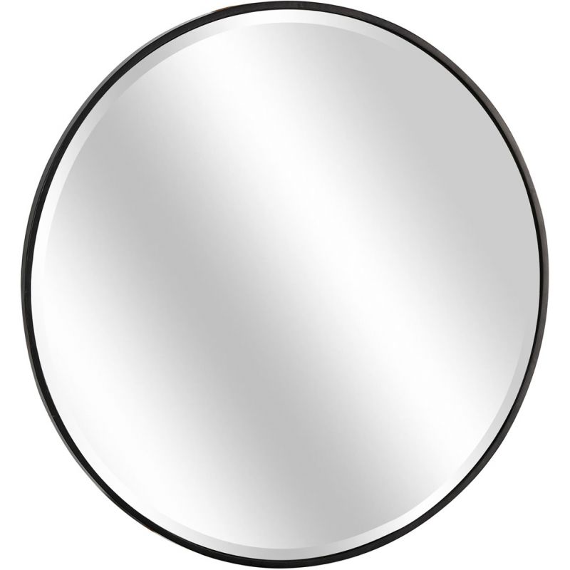 Emery Park - Camden Round Mirror in Domino Finish - I631-464