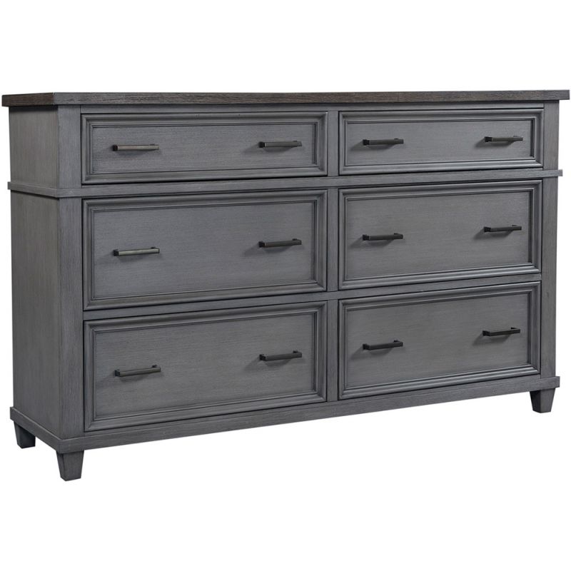 Emery Park - Caraway Dresser in Aged Slate Finish - I248-453-SLT-2