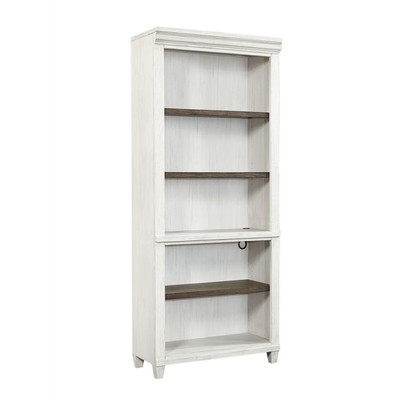 Emery Park - Caraway Open Bookcase in Aged Ivory Finish - I248-333-1