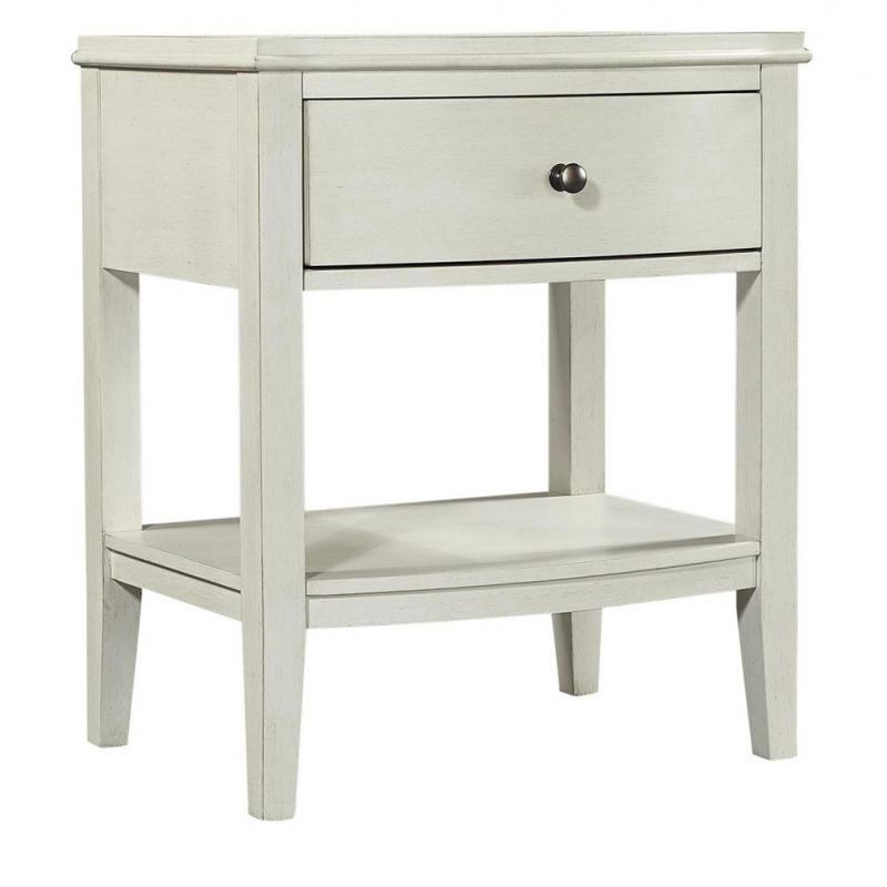 Emery Park - Charlotte 1 Drawer NS in Pebble White Finish - I218-451N-WHT-1