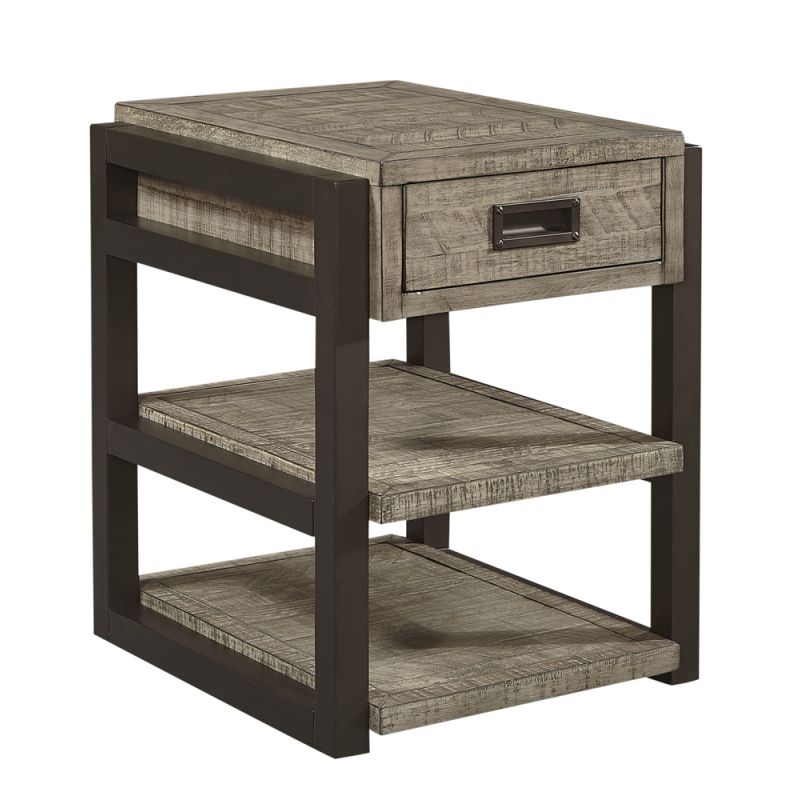 Emery Park - Grayson Chairside Table in Cinder Grey Finish - I215-9130