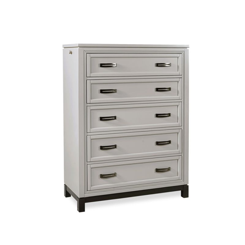 Emery Park - Hyde Park Chest in Gray Paint Finish - I32-456