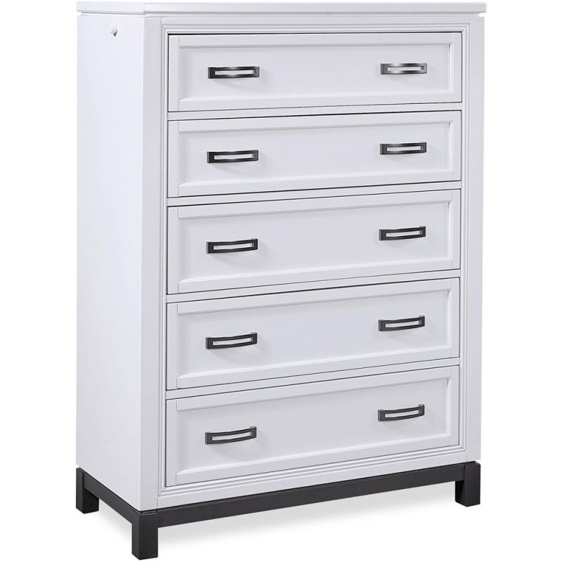 Emery Park - Hyde Park Chest in White Paint Finish - I32-456-WHT-1