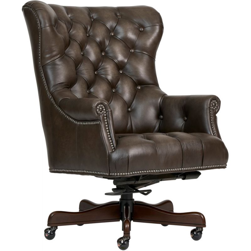 Emery Park - Jefferson Exec Chair in Burnished Walnut Finish - A15-3681