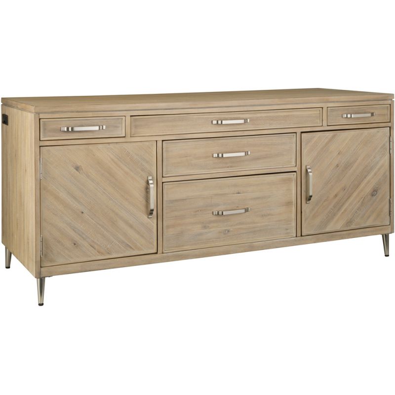 Emery Park - Maddox Credenza Desk in Biscotti Finish - I644-316