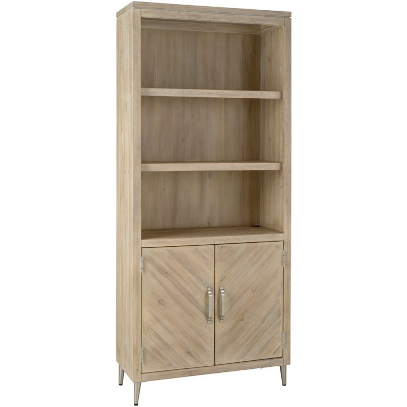 Emery Park - Maddox Door Bookcase in Biscotti Finish - I644-332