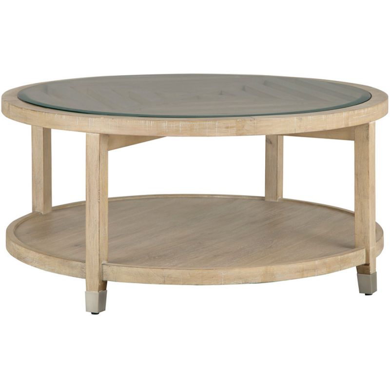 Emery Park - Maddox Round Cocktail Table in Biscotti Finish - I644-9101