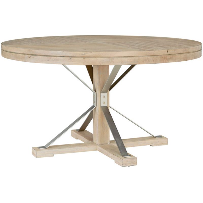 Emery Park - Maddox Round Dining Table in Biscotti Finish - I644-6000