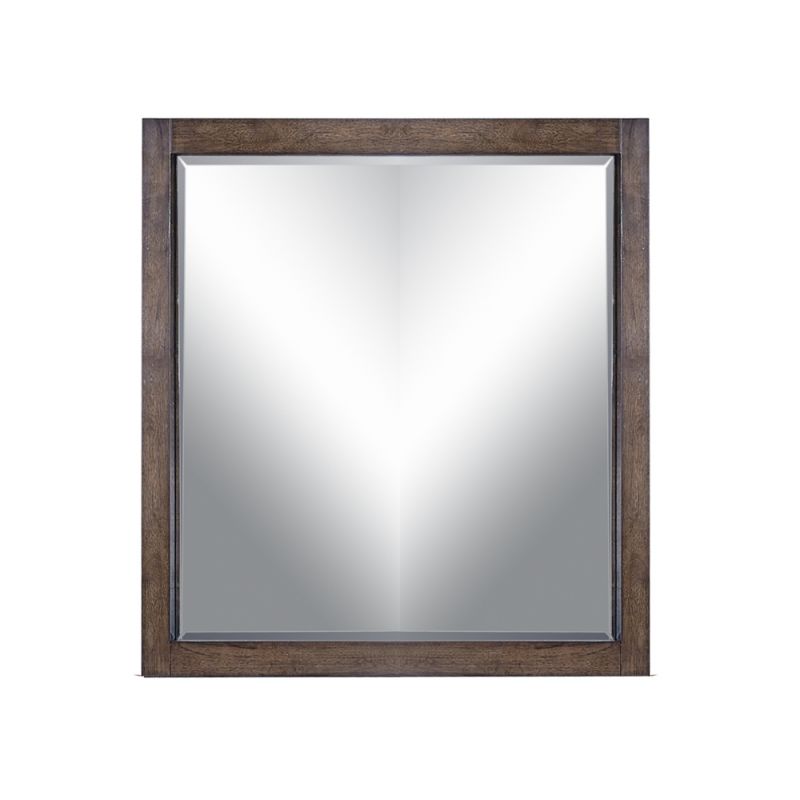 Emery Park - Modern Loft Mirror in Brownstone Finish - IML-463-BRN