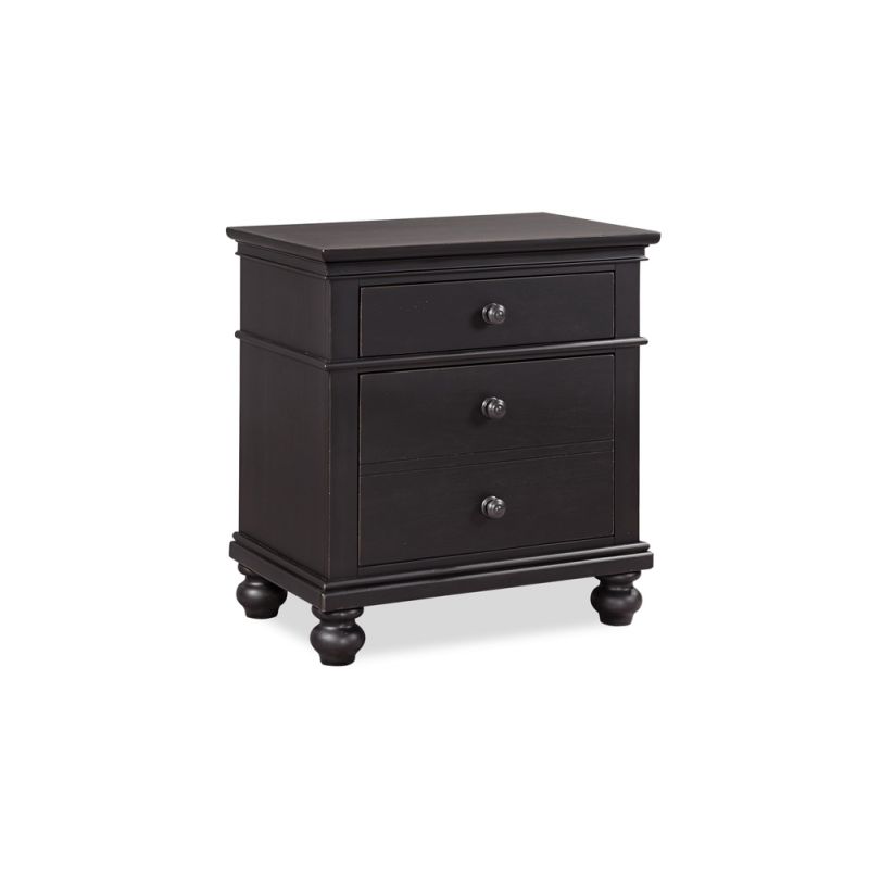 Emery Park - Oxford 2 Drawer NS in Rubbed Black Finish - I07-450-BLK