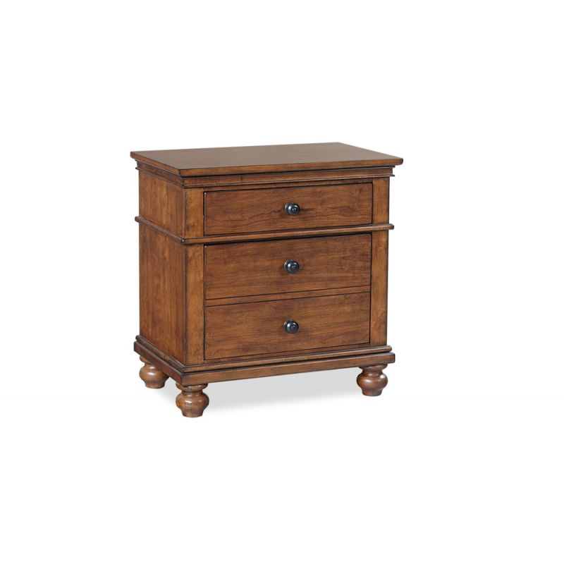 Emery Park - Oxford 2 Drawer NS in Whiskey Brown Finish - I07-450-WBR