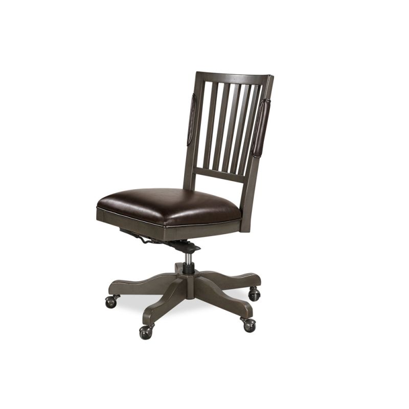 Emery Park - Oxford Office Chair in Peppercorn Finish - I07-366-PEP