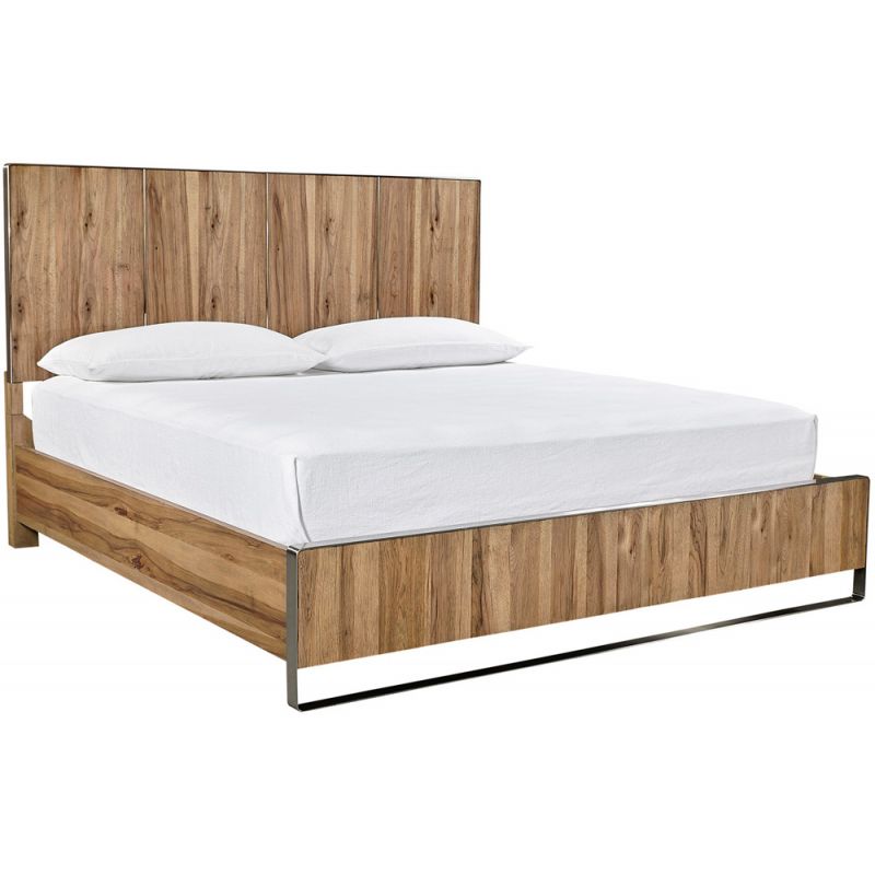 Emery Park - Paxton Cal King Non Storage Panel Bed in Fawn Finish