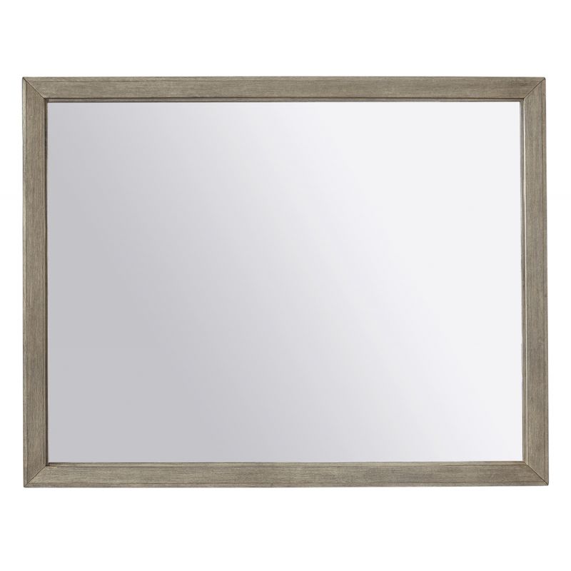 Emery Park - Platinum Landscape Mirror in Gray Linen Finish - I251-462-2