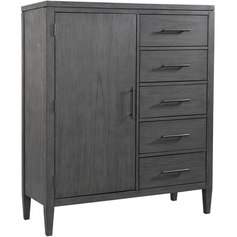 Emery Park - Preston Door Chest in Urbane Grey Finish - I597-457