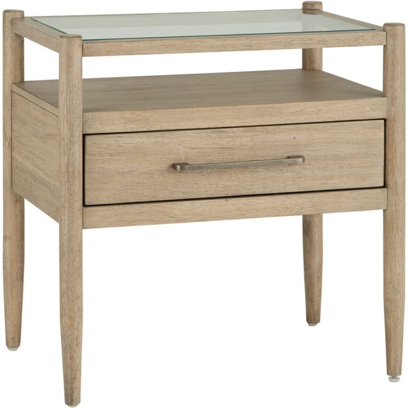 Emery Park - Shiloh 1 Drawer Nightstand in Champagne Finish - I430-451N