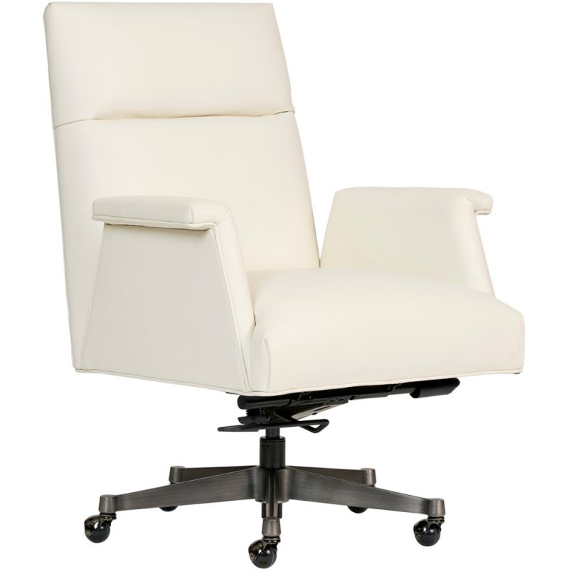 Emery Park - Skylar Exec Chair in Luxe White Finish - A11-3681