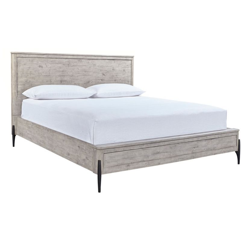 Emery Park - Zane Cal King Non Storage Panel Bed in Parchment Finish