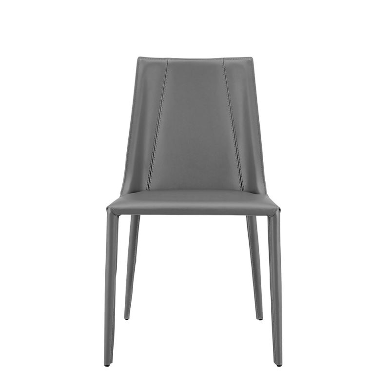 Euro Style - Kalle Side Chair in Gray - 30914-GRY-MP1