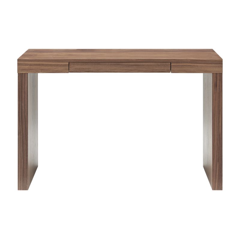 Euro Style - Doug Desk in Walnut with One Drawer - 90303-WAL