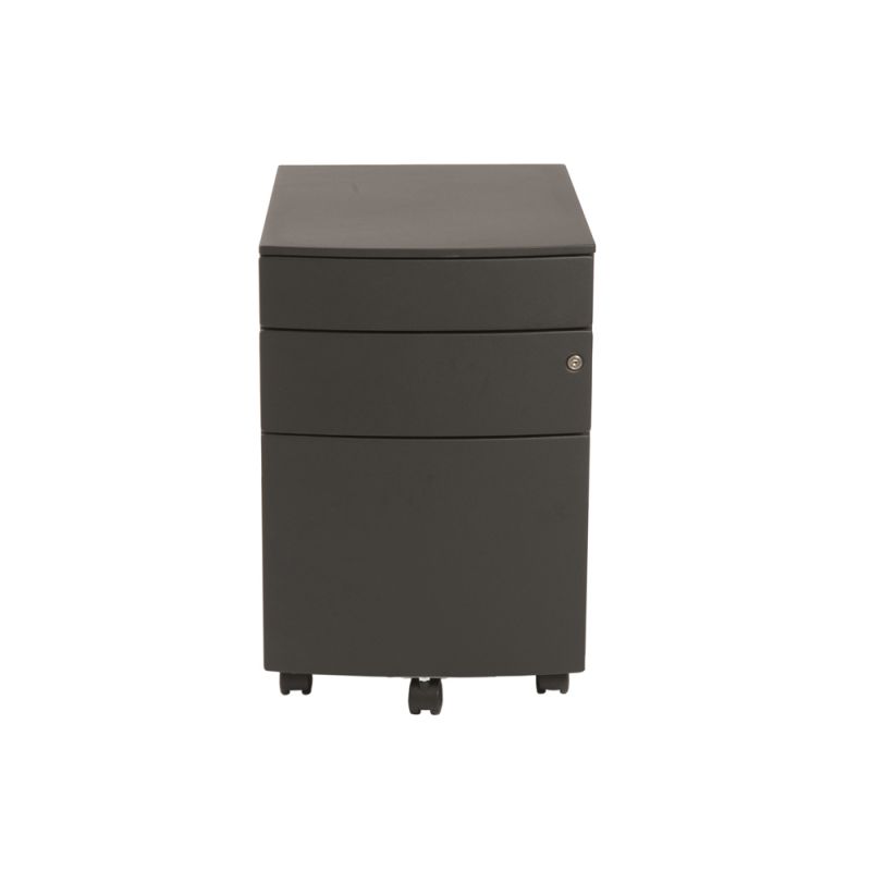 Euro Style - Floyd 3 Drawer File Cabinet in Black - 27985BLK_CLOSEOUT